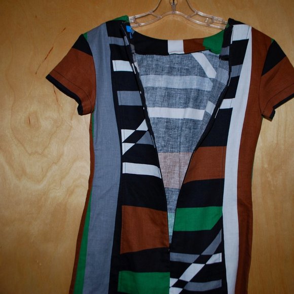 Derek Lam for Design Nation Striped Sheath Dress - Picture 5 of 10